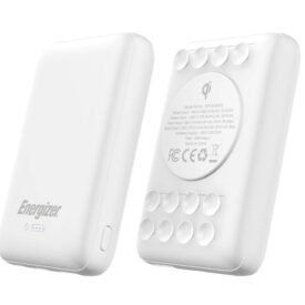 Energizer Wireless Fast-Charge Power Bank QI 10,000 mAh Black/White