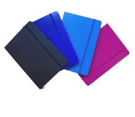 A5 Faux Leather Notebook