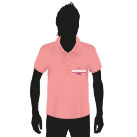 Honey-Comb Cotton Polo Shirt