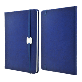 A5 Hard Cover Notebook with Silver Plate