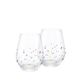 Swarovski Water Glass Set of 2 (Rainbow Edition)