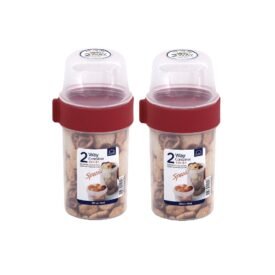Lock & Lock Twist 2 Way Food Container 730ml+310ml